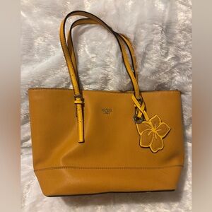 GUESS Mustard Yellow Tote Bag